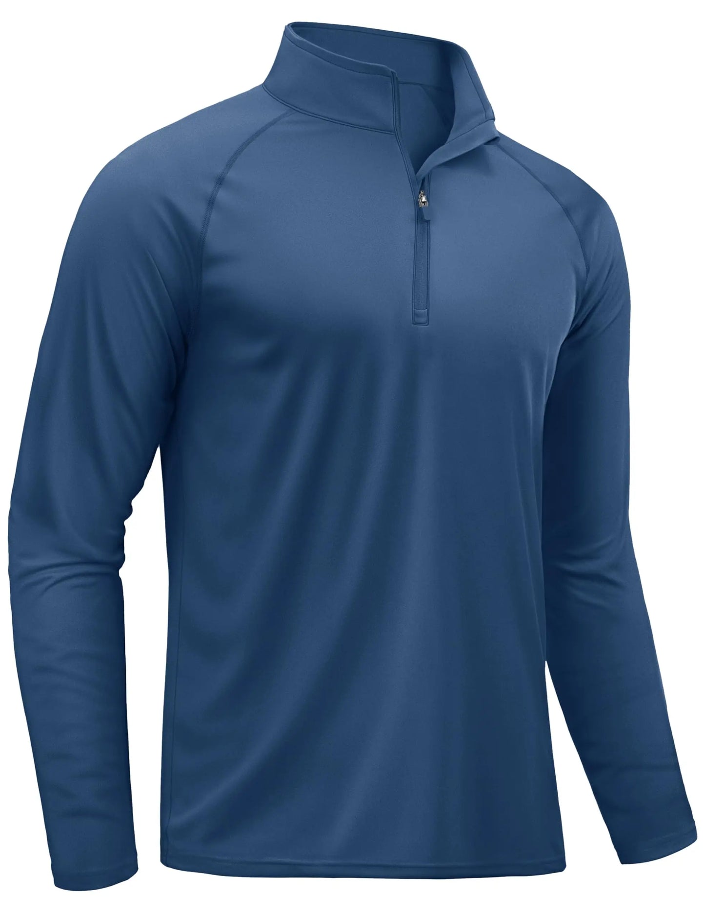 UPF50+ UV Protection T-Shirt Mens Lightweight Long Sleeve Quick Dry Fishing Shirt Outdoor Hiking Workout Rash Guards