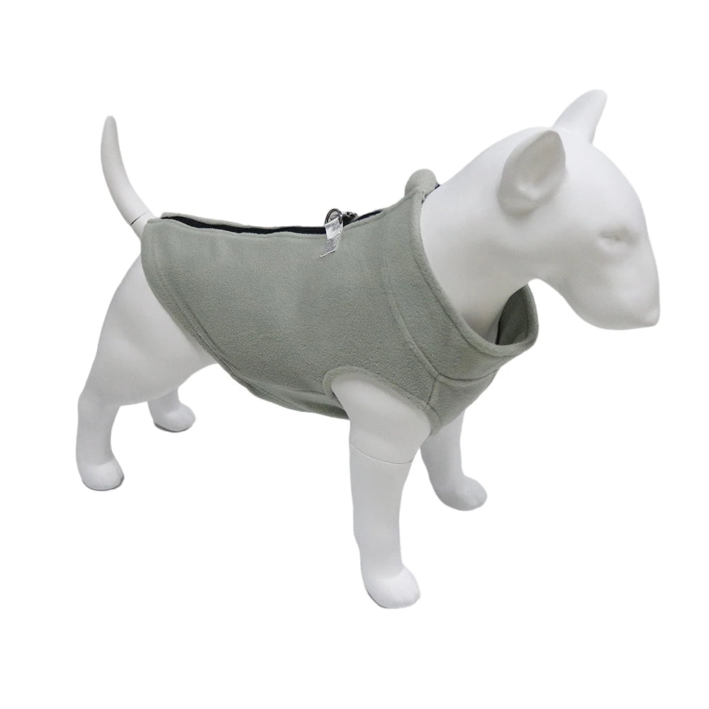 Fleece Dog Clothes For Small Medium Dogs Winter Warm Puppy Clothing French Bulldog Coat Pug Costume Poodle Jacket Chihuahua Vest