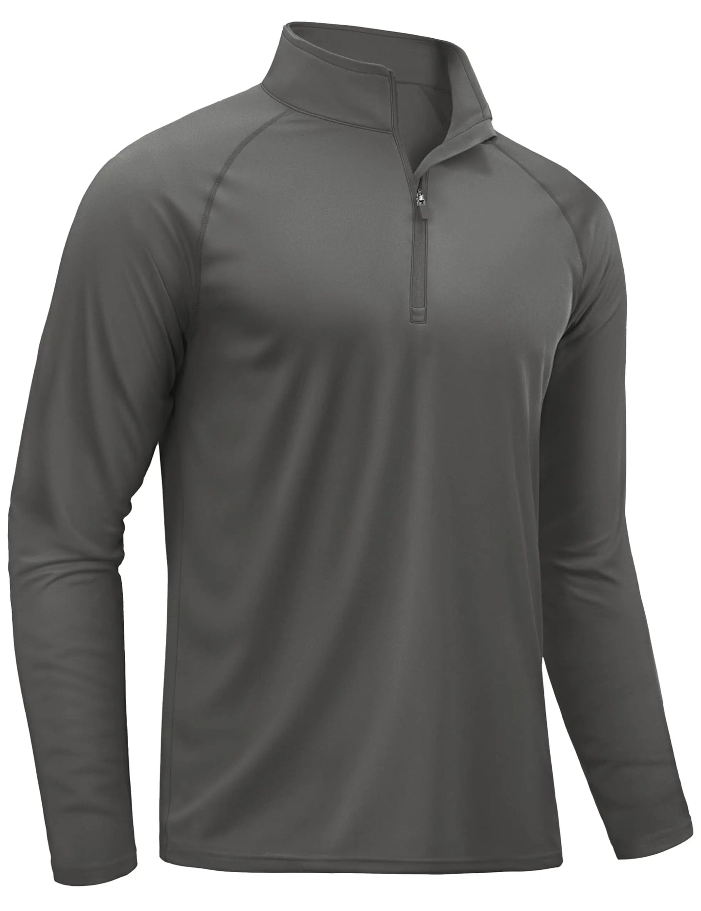 UPF50+ UV Protection T-Shirt Mens Lightweight Long Sleeve Quick Dry Fishing Shirt Outdoor Hiking Workout Rash Guards